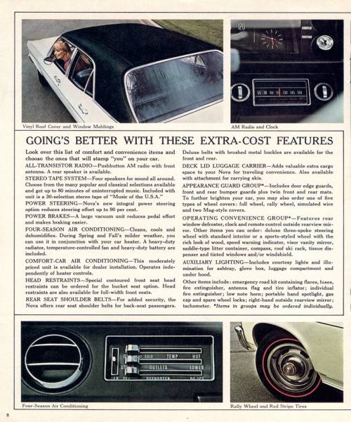 1968 Chevrolet Chevy II Nova Brochure Page 5